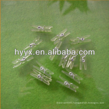 Transparent Plastic Peg